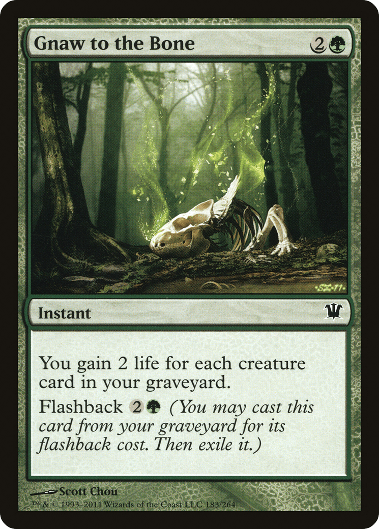 Gnaw to the Bone [Innistrad] Foil