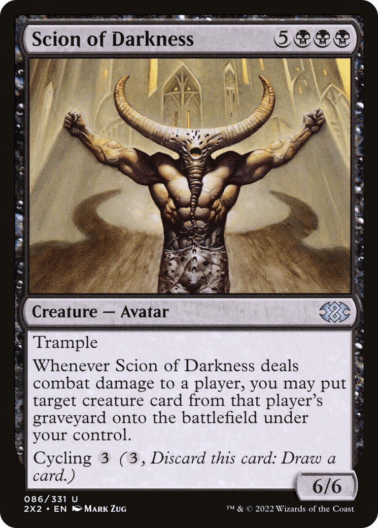 Scion of Darkness [Double Masters 2022] Foil