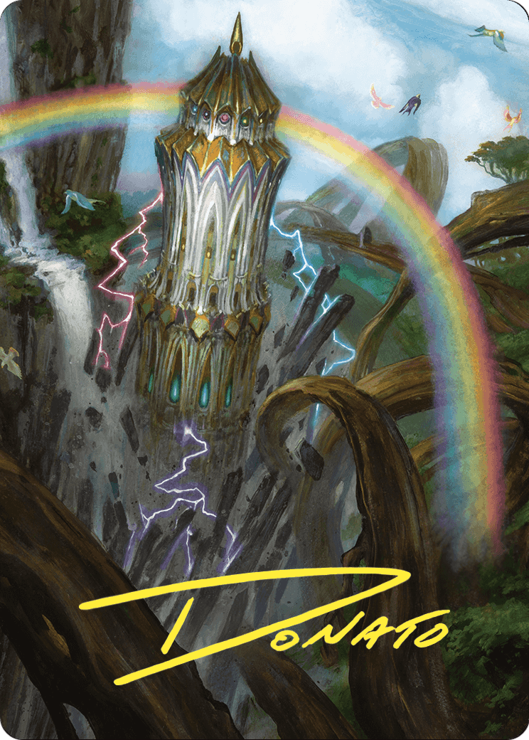 Command Tower // Command Tower (ACMM-047) - Commander Masters Art Series (Borderless) Foil