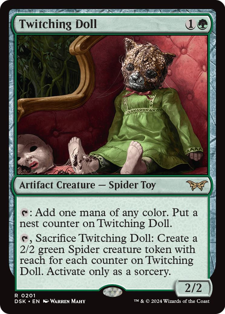 Twitching Doll [Duskmourn: House of Horror] Foil