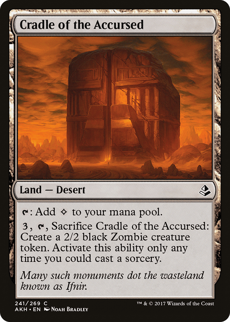 Cradle of the Accursed [Amonkhet] Foil