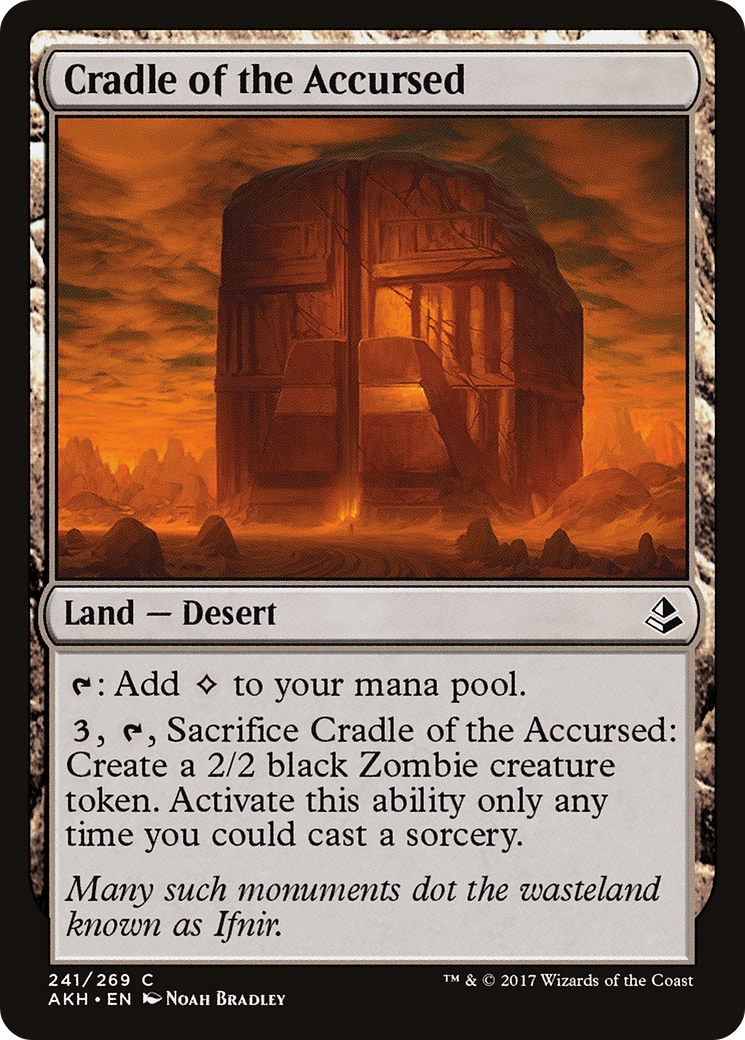 Cradle of the Accursed [Amonkhet] Foil
