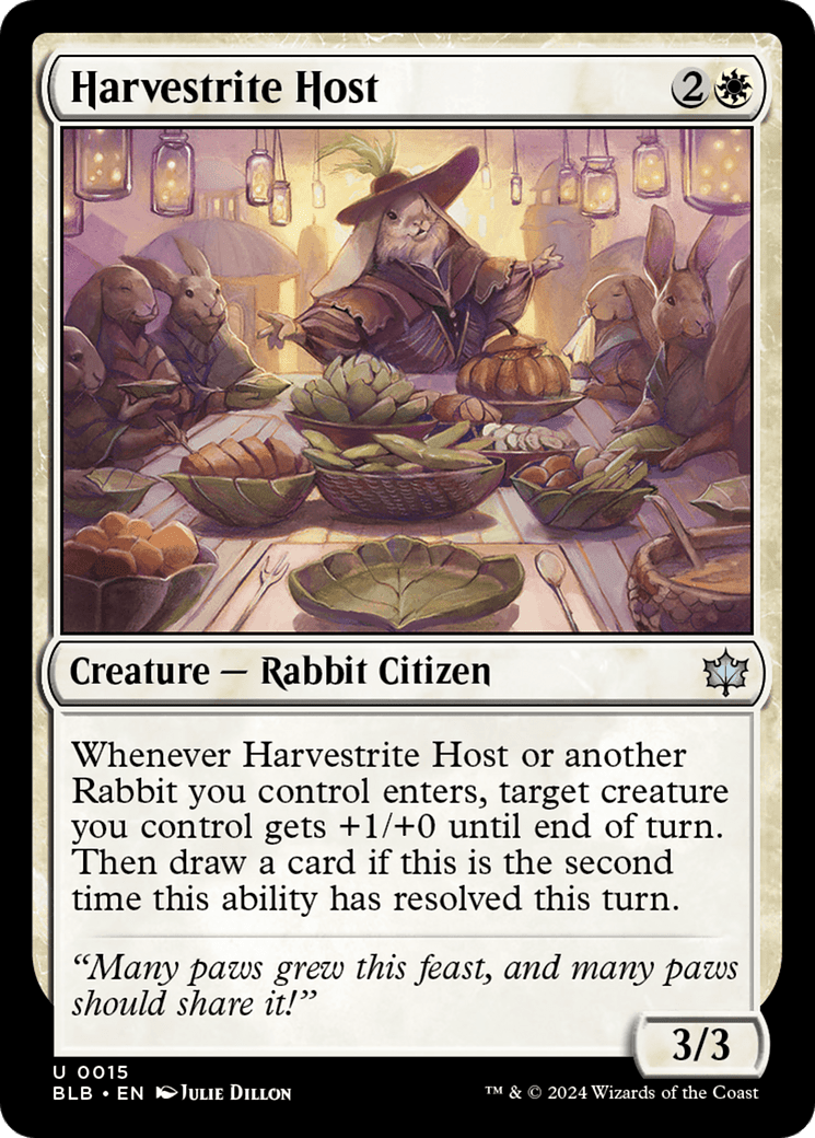 Harvestrite Host [Bloomburrow] Foil
