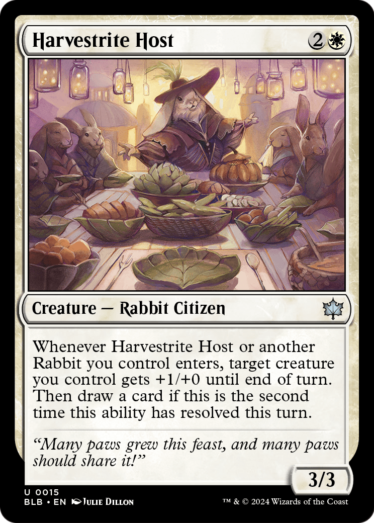 Harvestrite Host [Bloomburrow] Foil