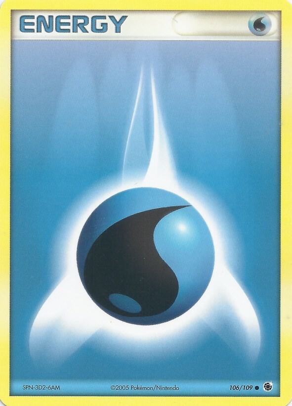 Water Energy 106 (EX Battle Stadium) 