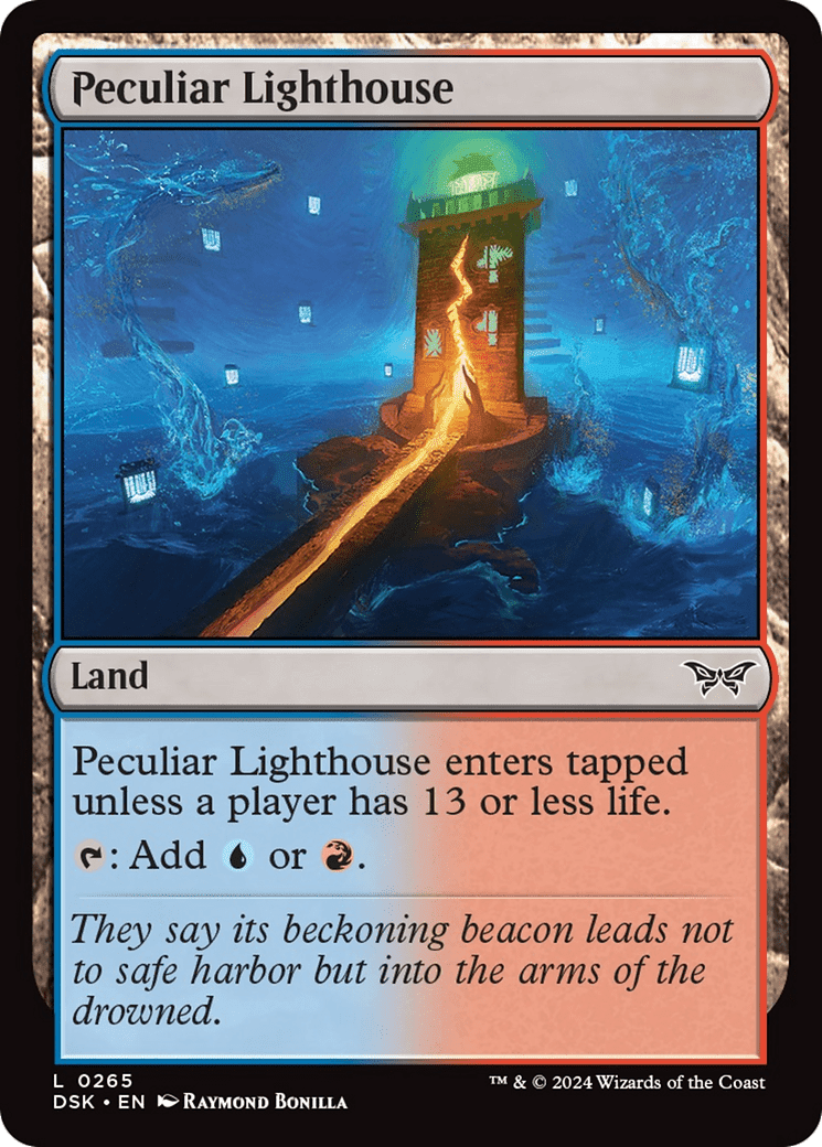 Peculiar Lighthouse [Duskmourn: House of Horror] Foil