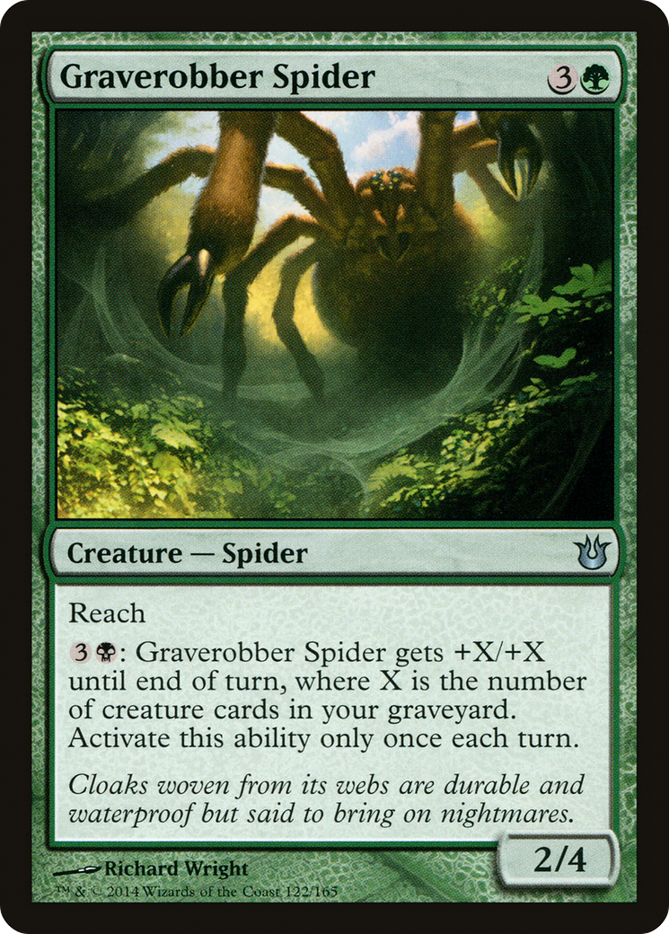 Graverobber Spider [Born of the Gods] Foil