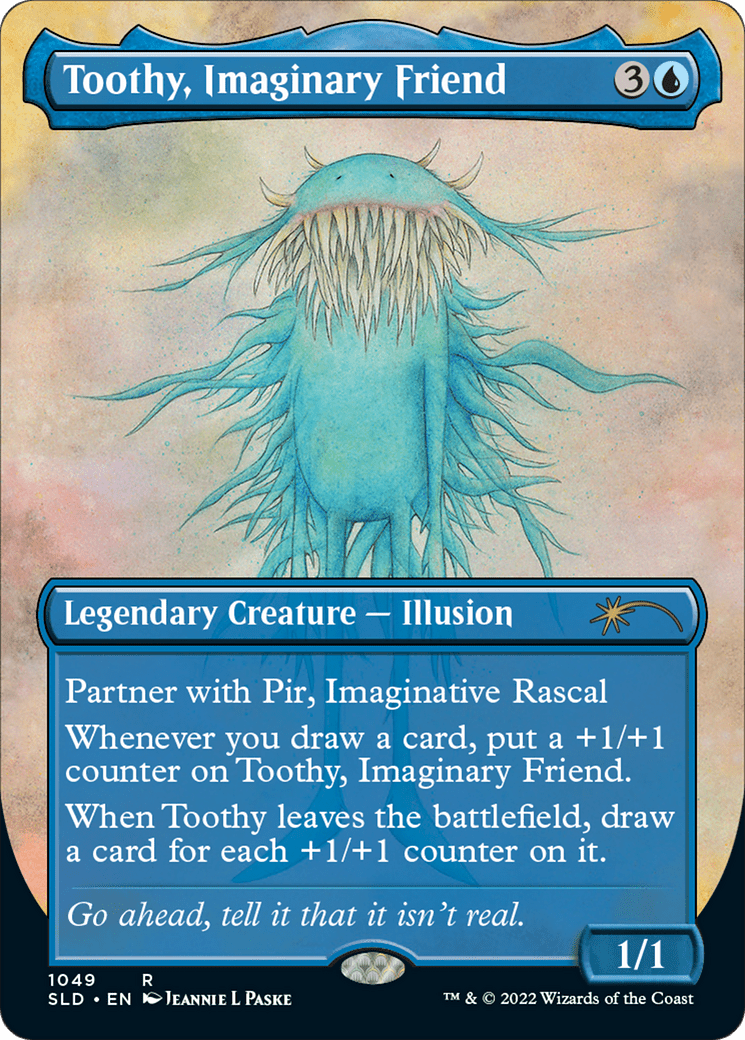 Toothy, Imaginary Friend (Borderless) [Secret Lair Drop Series]