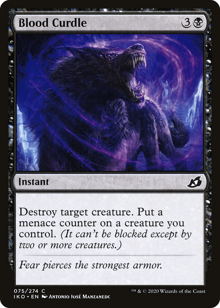 Blood Curdle [Ikoria: Lair of Behemoths] Foil