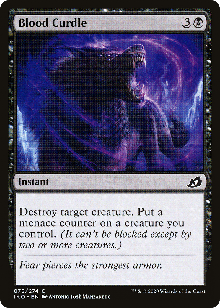 Blood Curdle [Ikoria: Lair of Behemoths] Foil