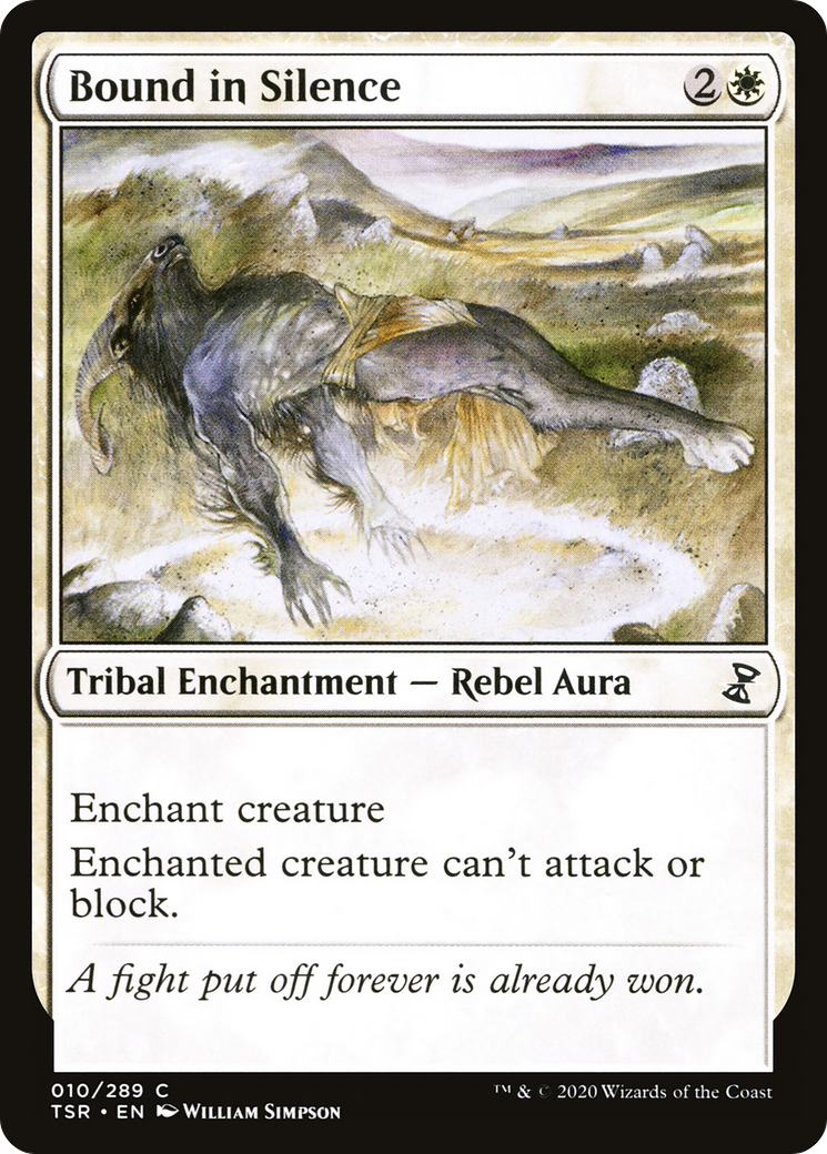 Bound in Silence [Time Spiral Remastered] Foil