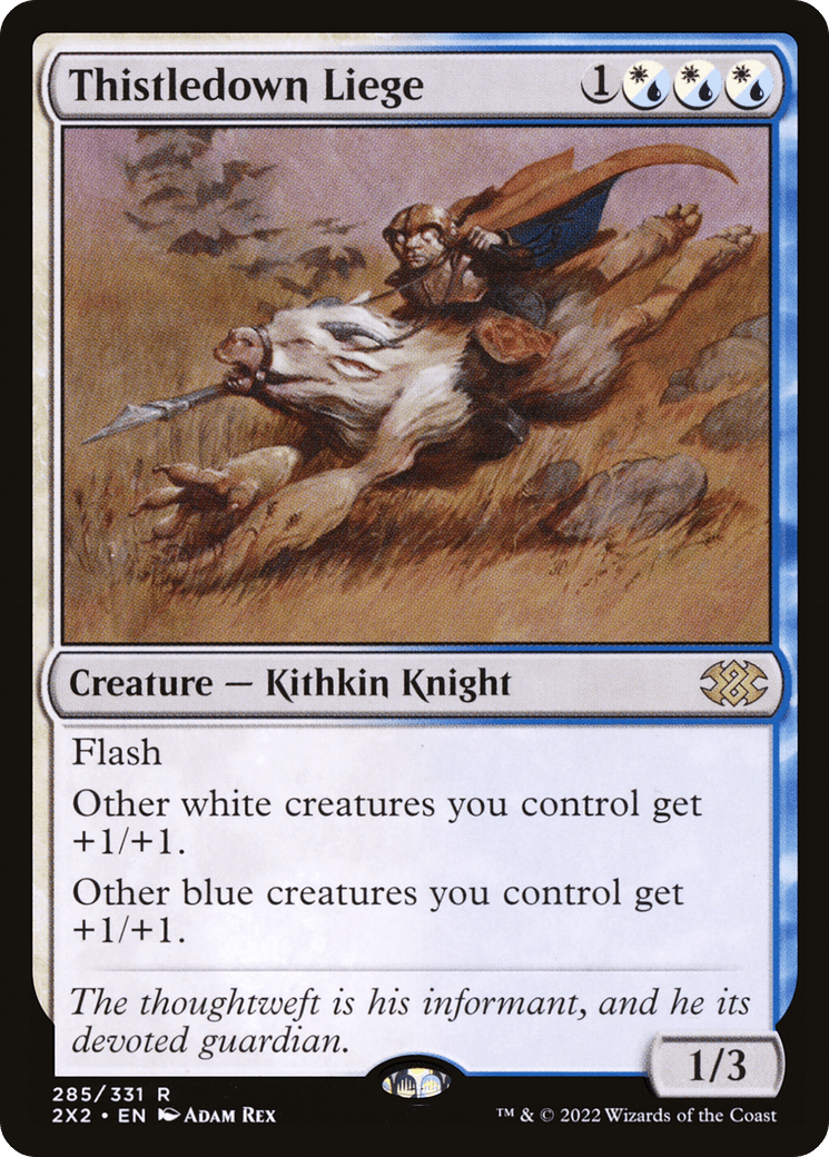 Thistledown Liege [Double Masters 2022] Foil