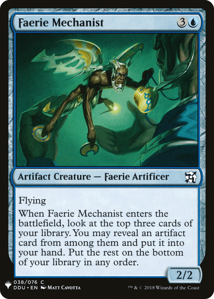 Faerie Mechanist |  (DDU-38) [The List]