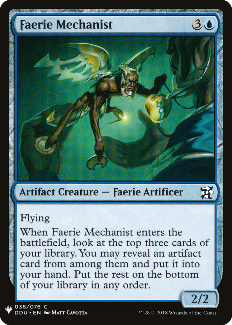 Faerie Mechanist |  (DDU-38) [The List]
