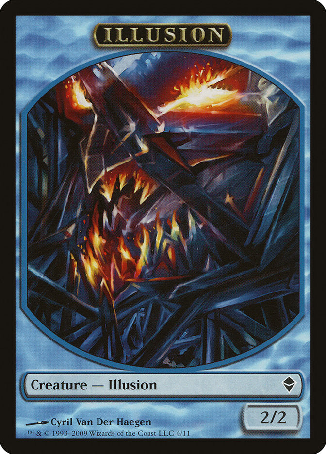 Illusion Token 4/11 (Zendikar) 