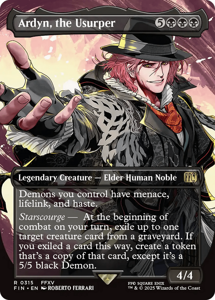 Ardyn, the Usurper (Borderless) (0315) (315) [FINAL FANTASY]  Foil