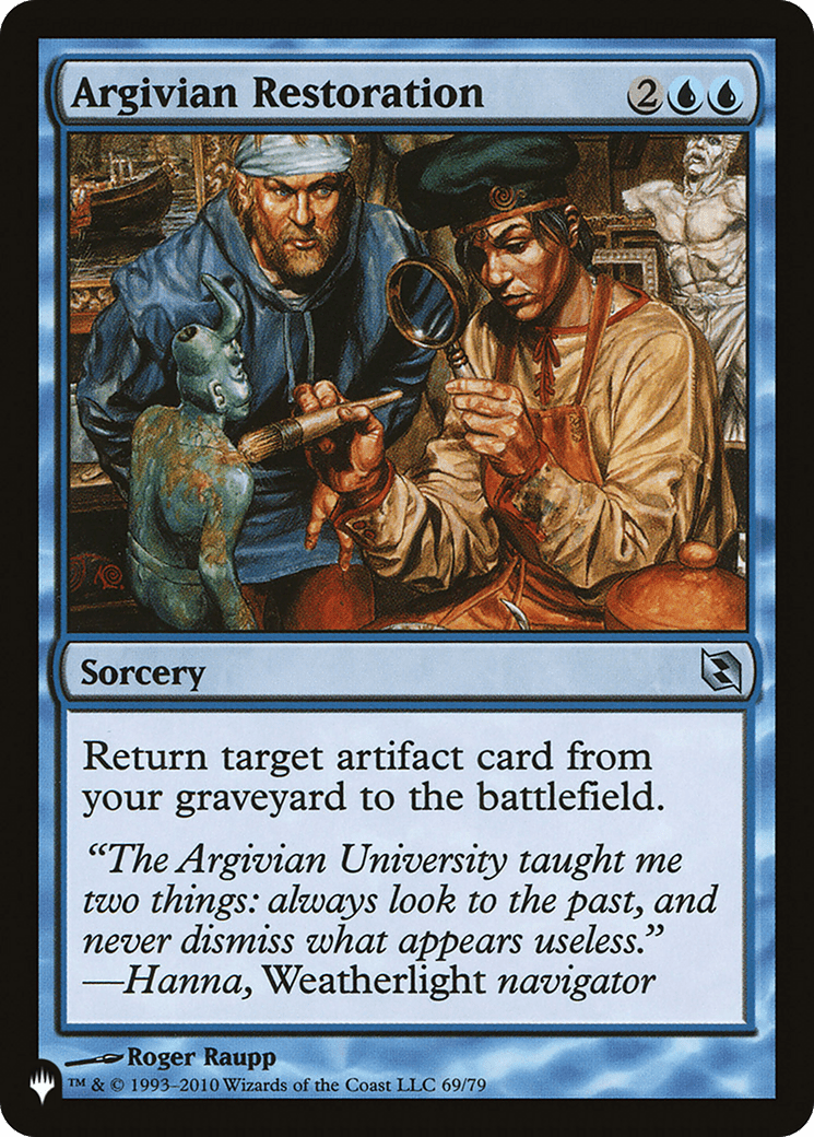 Argivian Restoration |  (DDF-69) [The List]