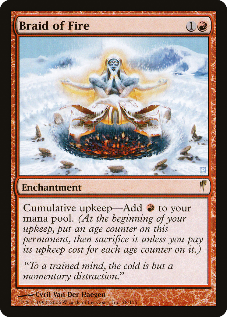 Braid of Fire [Coldsnap] Foil