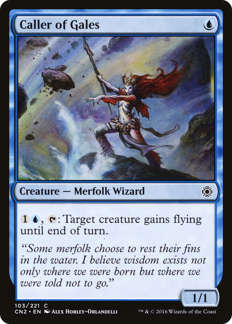 Caller of Gales [Conspiracy: Take the Crown] Foil