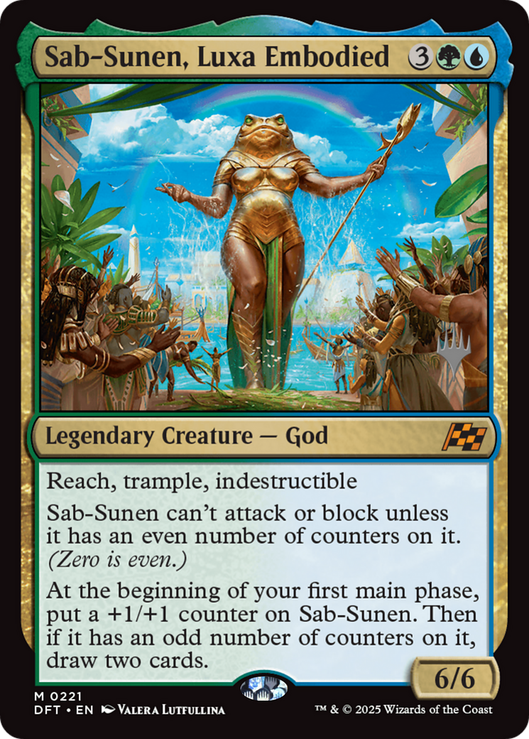 Sab-Sunen, Luxa Embodied (221) [Promo Pack: Aetherdrift]