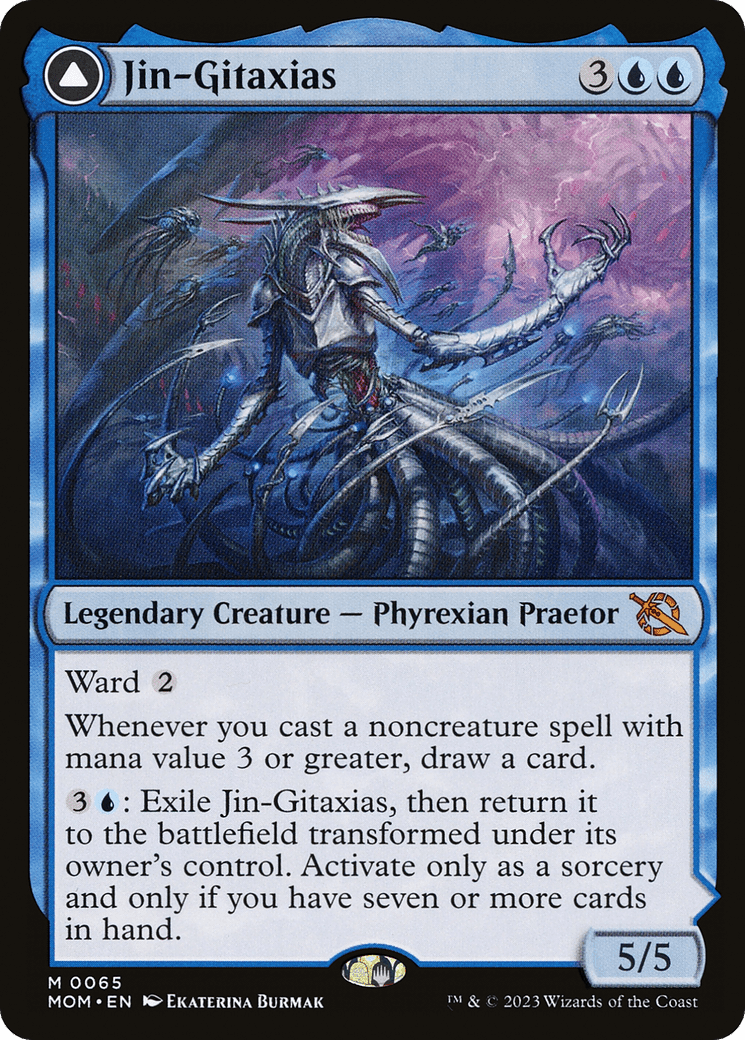 Jin-Gitaxias // The Great Synthesis [March of the Machine] Foil