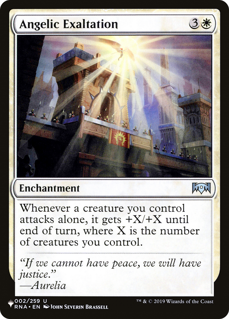 Angelic Exaltation |  (RNA-2) [The List]