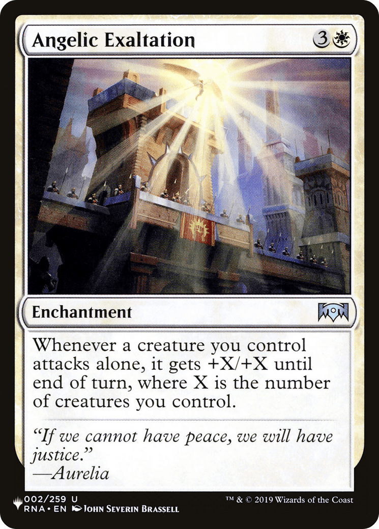 Angelic Exaltation |  (RNA-2) [The List]