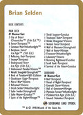 Brian Selden Decklist  (World Championship Decks) 