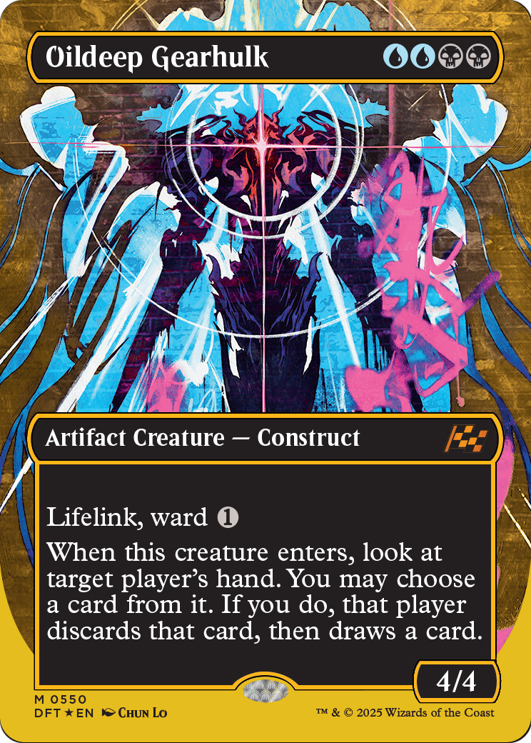 Oildeep Gearhulk |  Foil (550) [Aetherdrift]