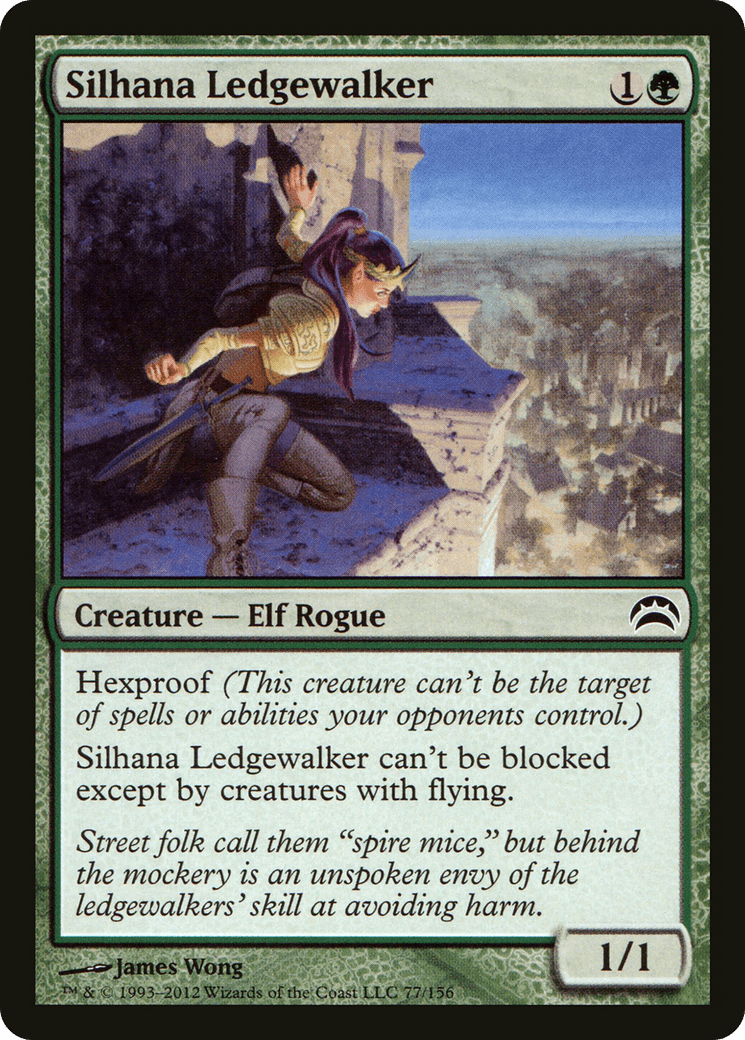 Silhana Ledgewalker (077) [Planechase 2012]  Foil