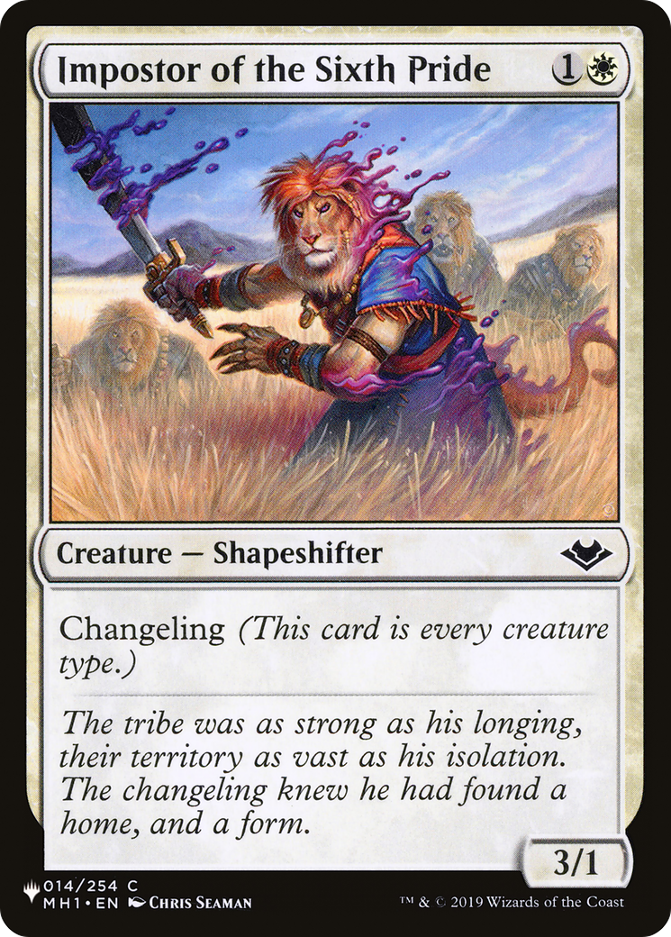 Impostor of the Sixth Pride |  (MH1-14) [The List]