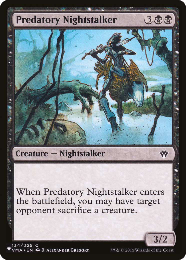 Predatory Nightstalker |  (VMA-134) [The List]