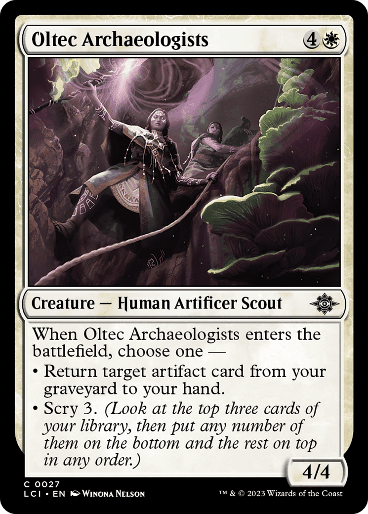 Oltec Archaeologists [The Lost Caverns of Ixalan] Foil
