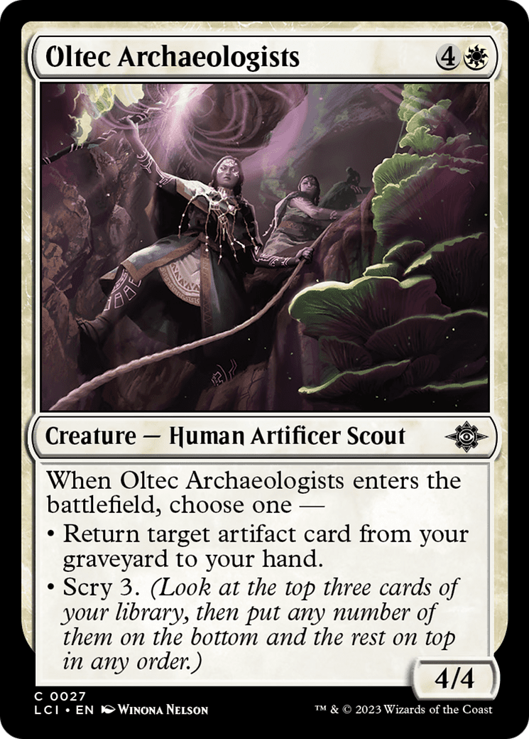 Oltec Archaeologists [The Lost Caverns of Ixalan]