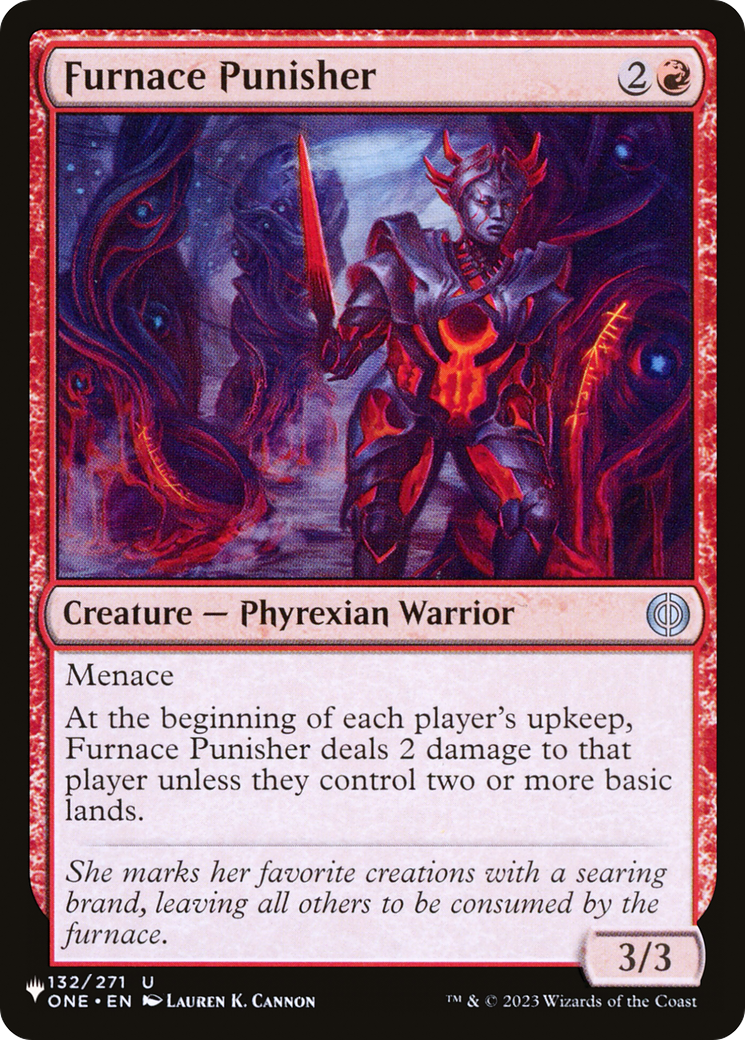 Furnace Punisher |  (ONE-132) [The List]