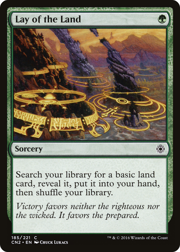Lay of the Land [Conspiracy: Take the Crown] Foil