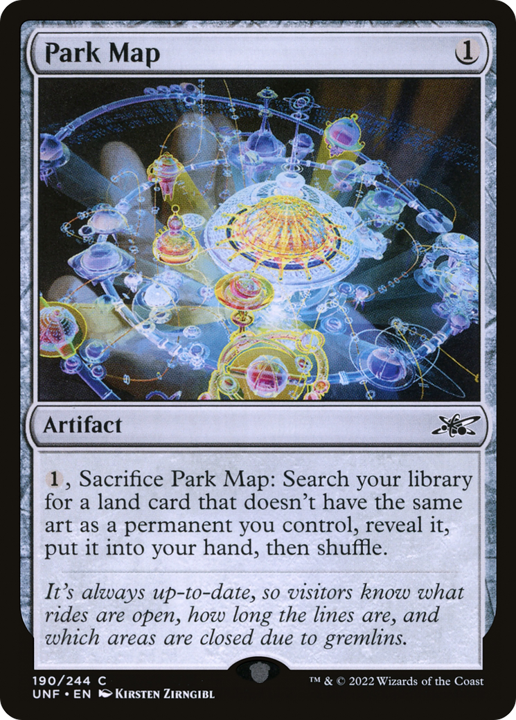 Park Map [Unfinity] Foil