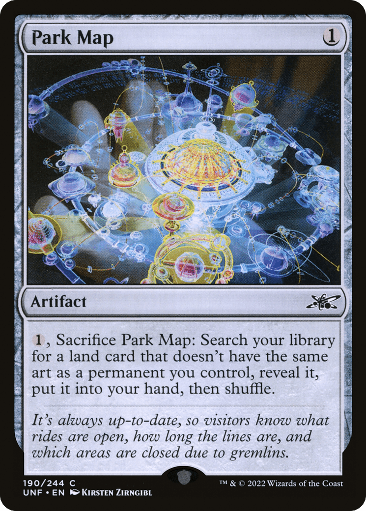Park Map [Unfinity] Foil
