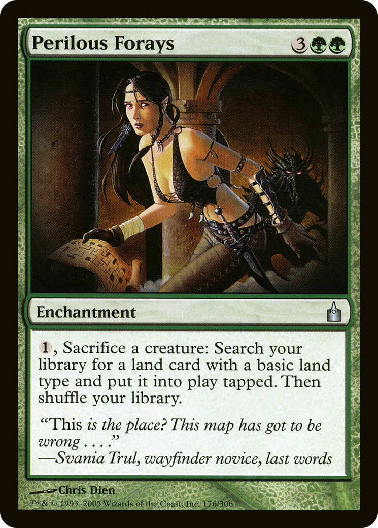Perilous Forays [Ravnica: City of Guilds] Foil