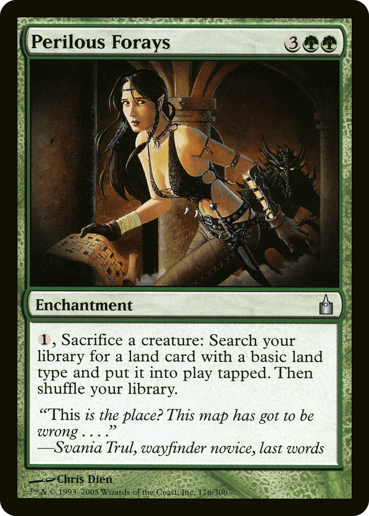 Perilous Forays [Ravnica: City of Guilds] Foil