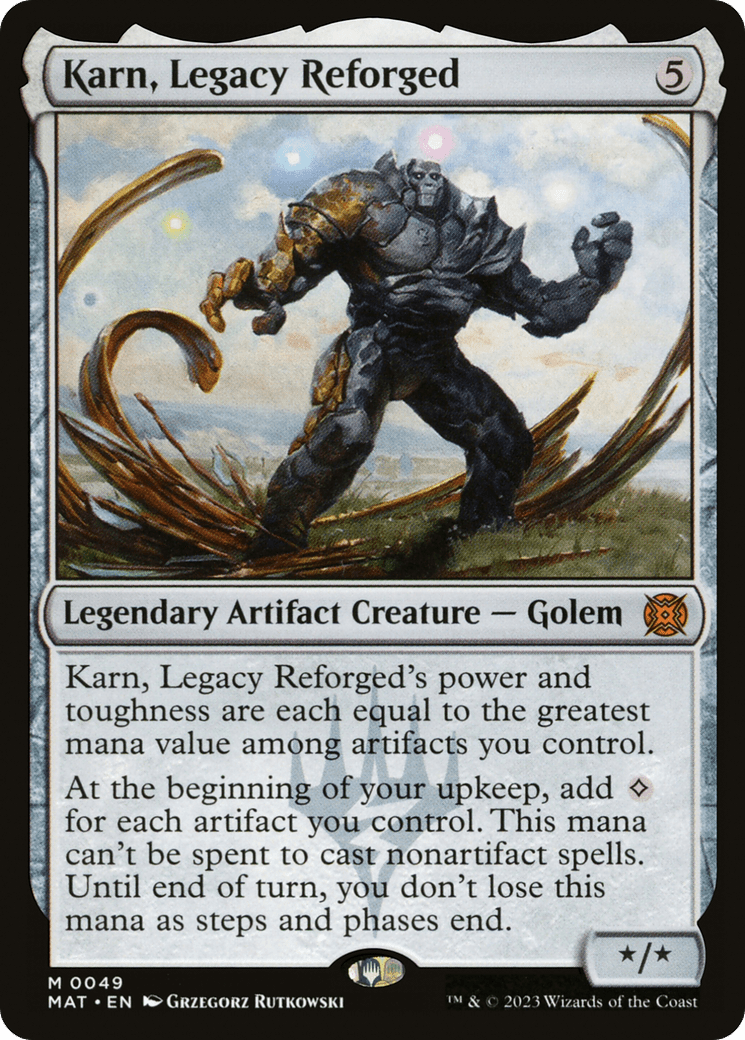 Karn, Legacy Reforged [March of the Machine: The Aftermath] Foil