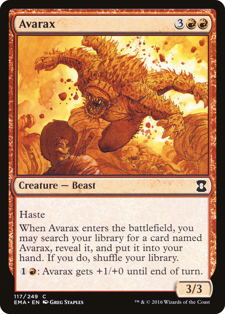 Avarax [Eternal Masters] Foil