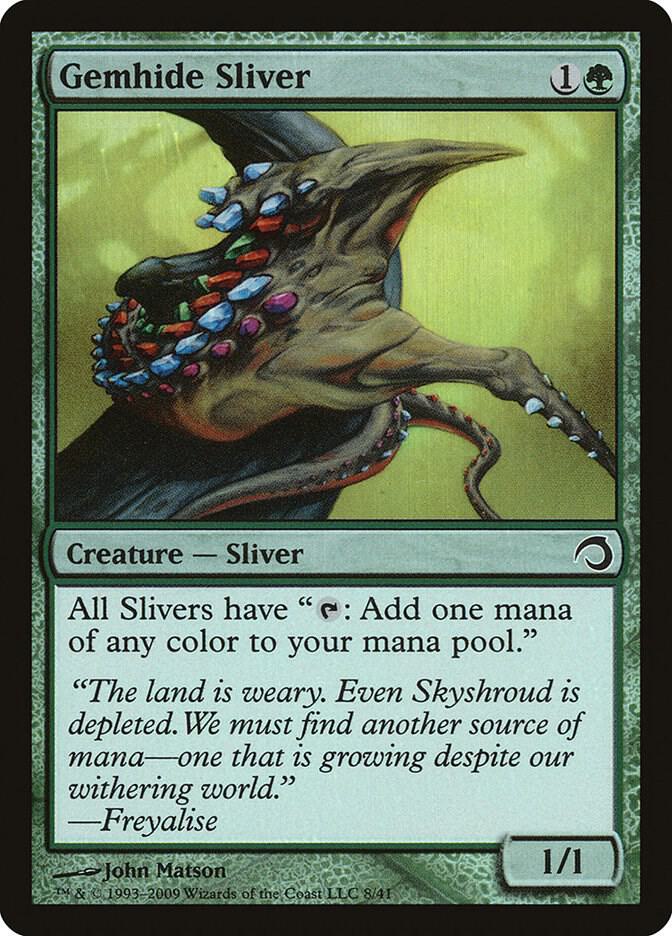 Gemhide Sliver 8/41 (Premium Deck Series: Slivers)  - Foil