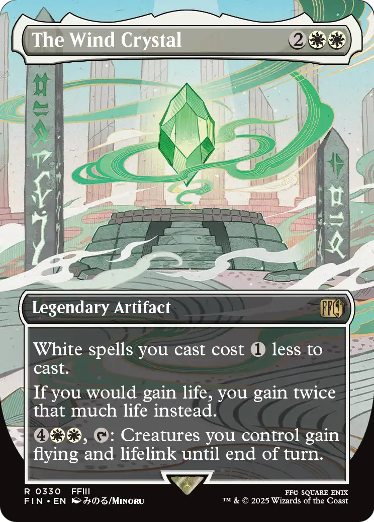 The Wind Crystal (Borderless) (330) [FINAL FANTASY]