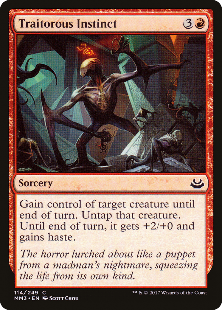 Traitorous Instinct [Modern Masters 2017] Foil