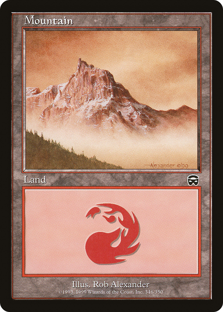 Mountain (346) [Mercadian Masques] Foil