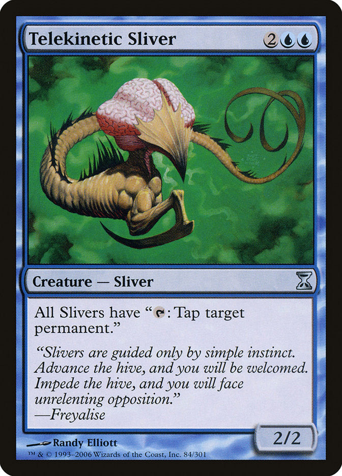 Telekinetic Sliver 84/301 (Time Spiral)  - Foil