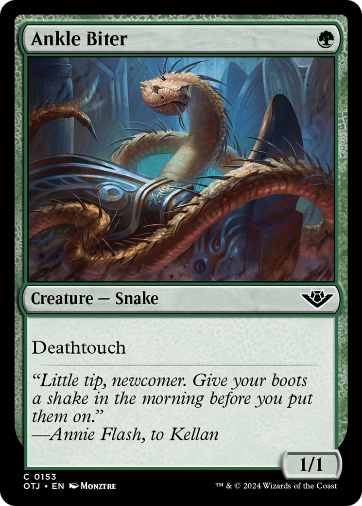 Ankle Biter [Outlaws of Thunder Junction] Foil