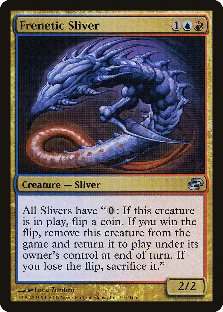 Frenetic Sliver [Planar Chaos] Foil