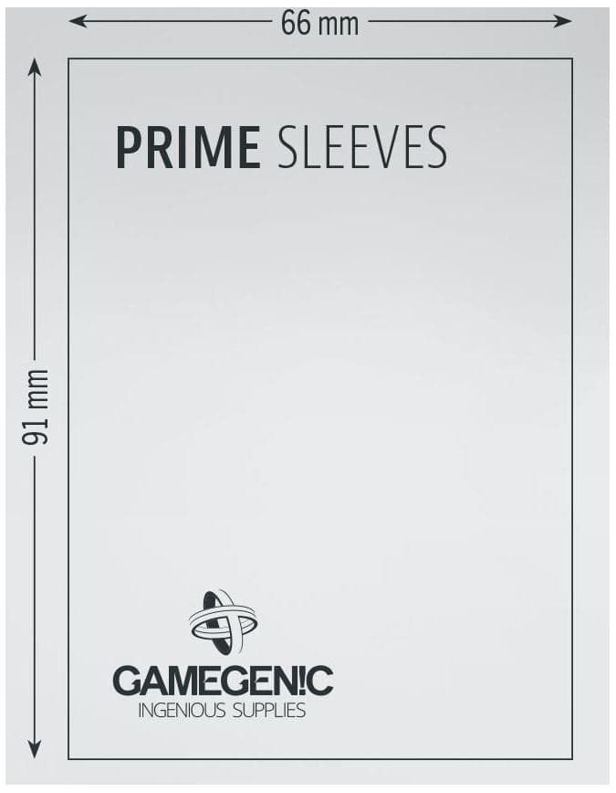 Gamegenic | Matte Prime Card Sleeves | Black (66 x 91mm) - 100ct